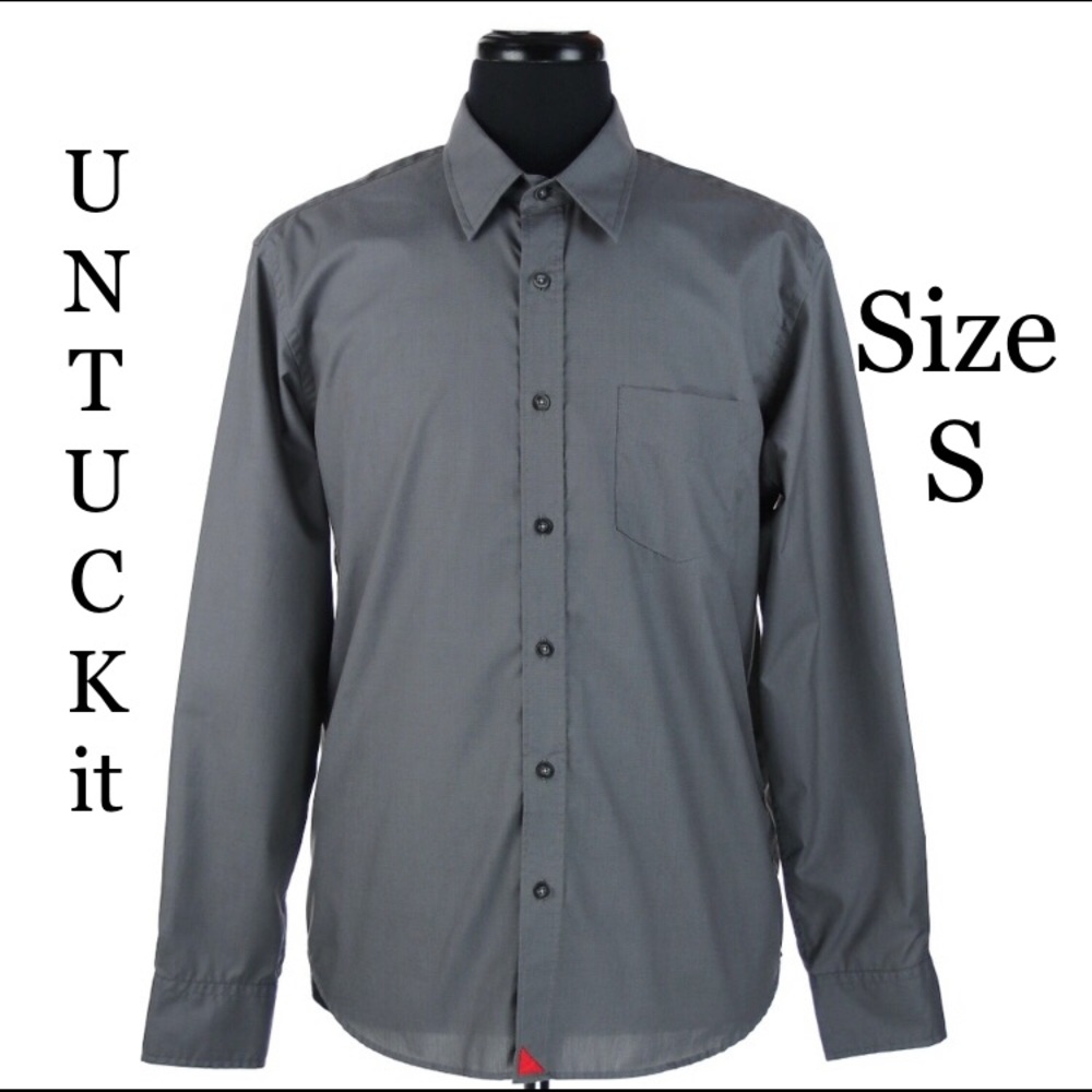 UNTUCKit Size Small button down shirt slim fit